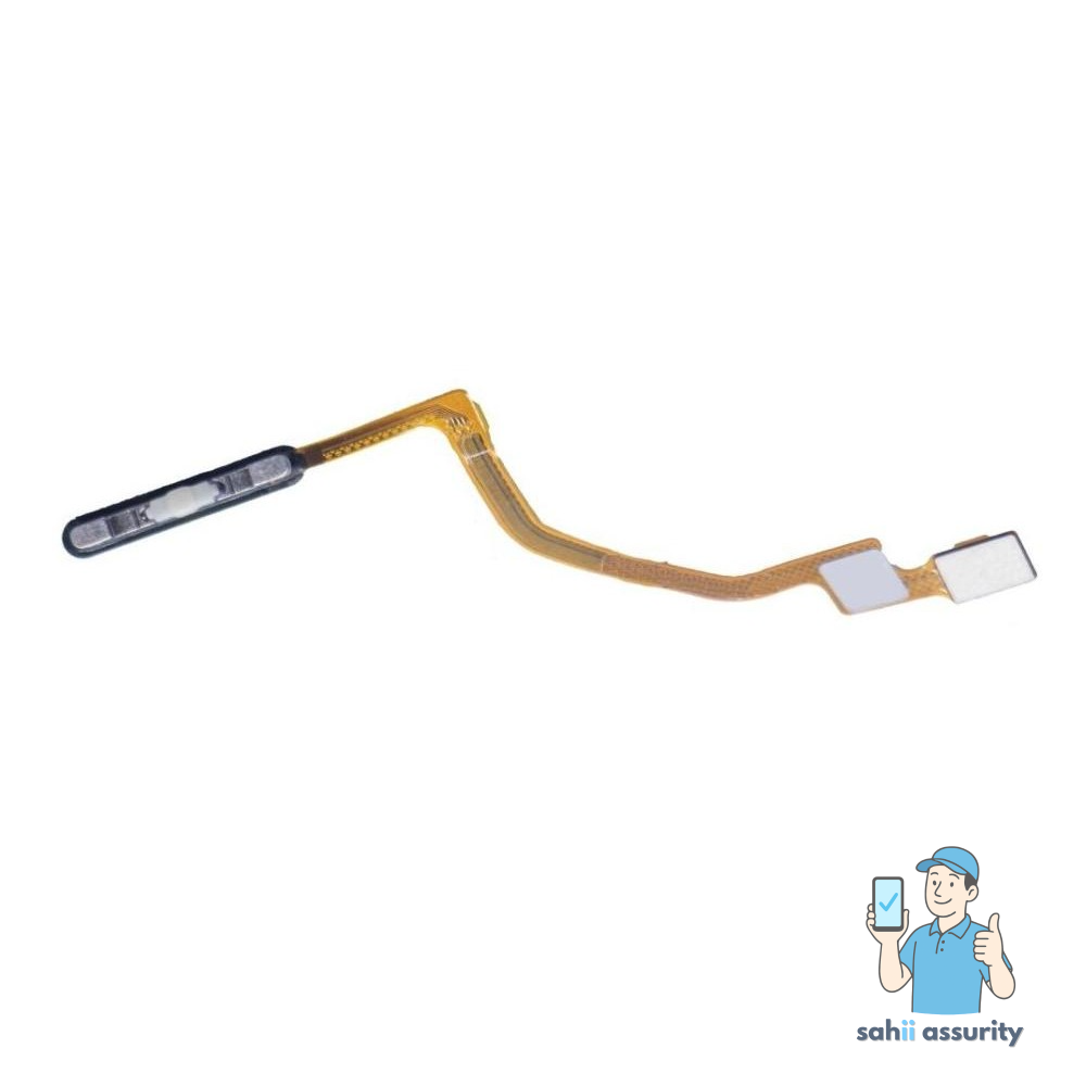 Fingerprint Sensor with Flex Cable for Xiaomi Redmi Note 9 Pro Max Black thumbnail